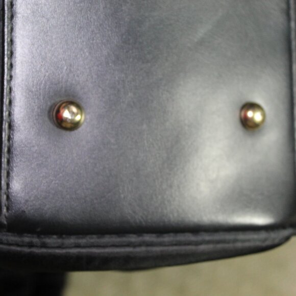 Joan & David Black Nylon Laptop Travel Backpack Bag EUC - Picture 4 of 15